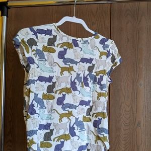 COPY - Cat Pattern Top